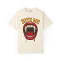Bite Me T-shirt in Ivory, front view