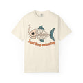 Just Keep Swimming T-shirt in Ivory, front view