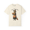 Just A Normal Mom T-shirt in Ivory, front view
