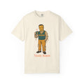 Totally Human T-shirt in Ivory, front view