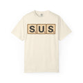 SUS Scrabble Tiles T-shirt in Ivory, front view