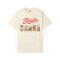 Florida Postage Stamp T-shirt in Ivory, front view