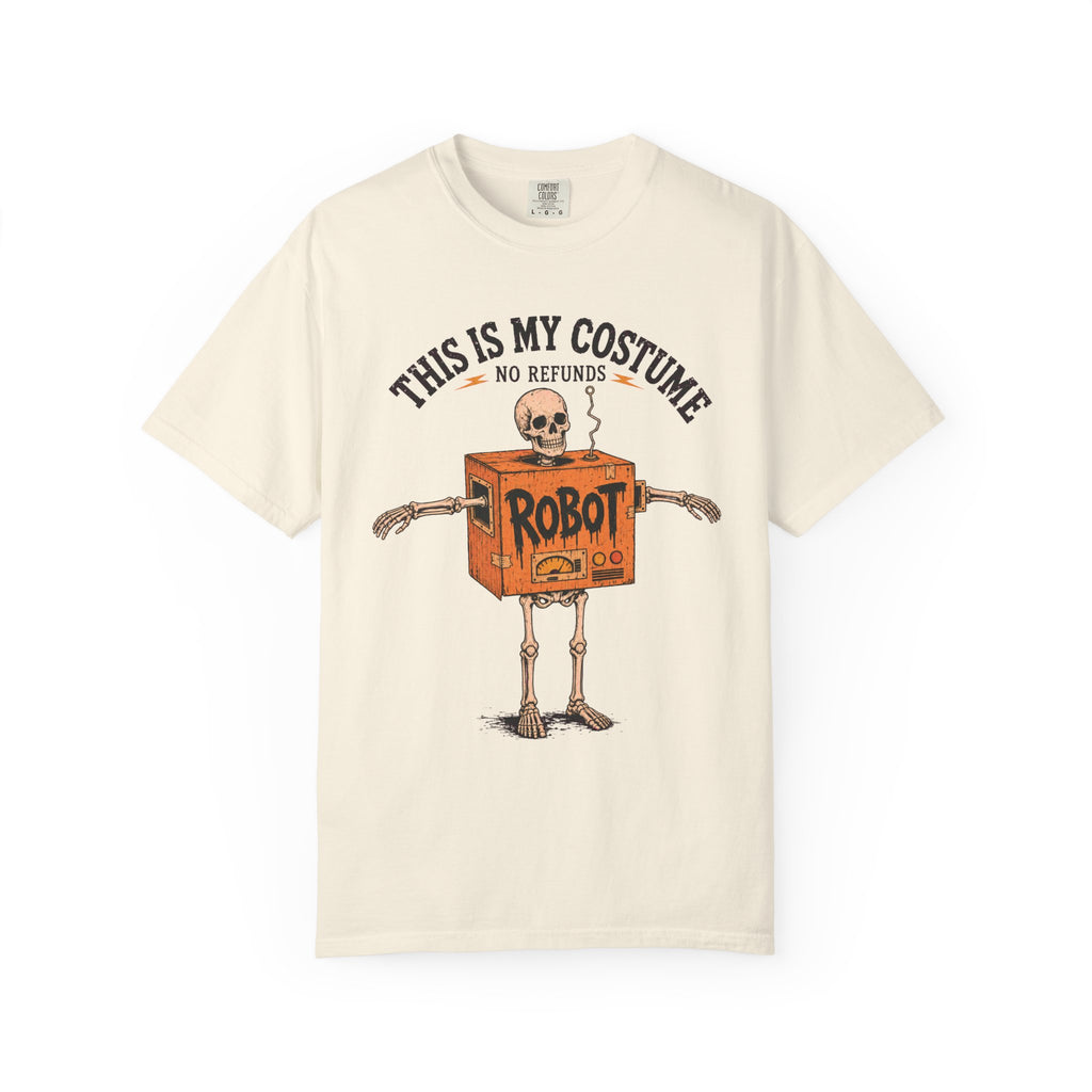 This Is My Costume T-shirt in Ivory, front view