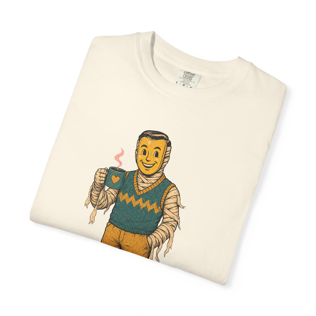 Totally Human T-shirt in Ivory, folded view