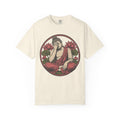 Facepalm Buddha T-shirt in Ivory, front view