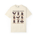 Field Guide to Bats T-shirt in Ivory, front view
