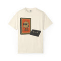 Sunglasses Melon Cassette T-shirt in Ivory, front view