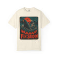 Halloween Film Parody T-shirt in Ivory, front view