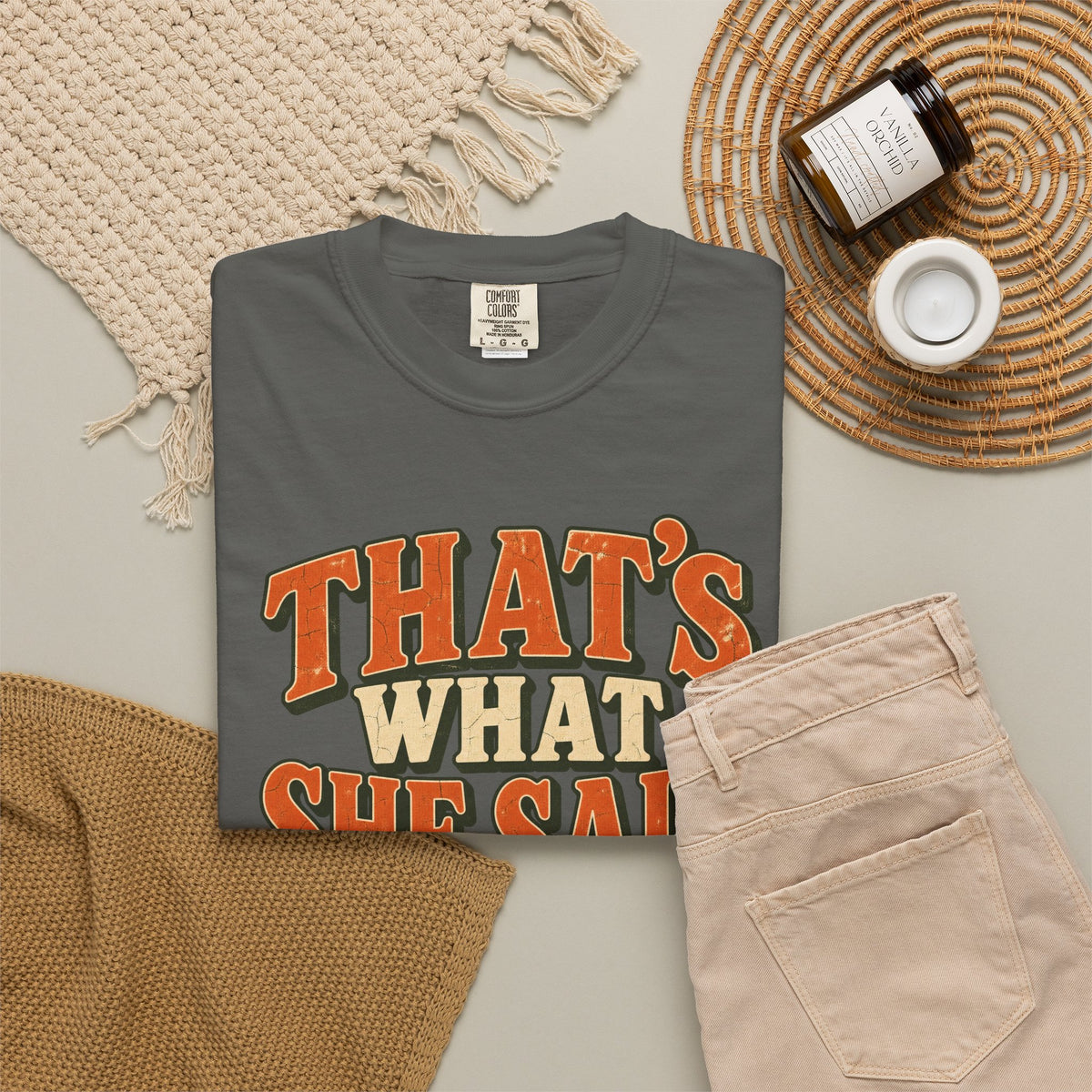 Comfort Colors® That's What She Said T-Shirt, Funny Vintage Sitcom Quote