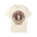 Vandelay Industries T-shirt in Ivory, front view