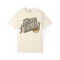 Hello Newman T-shirt in Ivory, front view