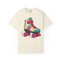 Roller Skate T-shirt in Ivory, front view
