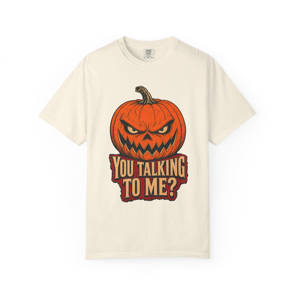 You Talking To Me T-shirt in Ivory, front view