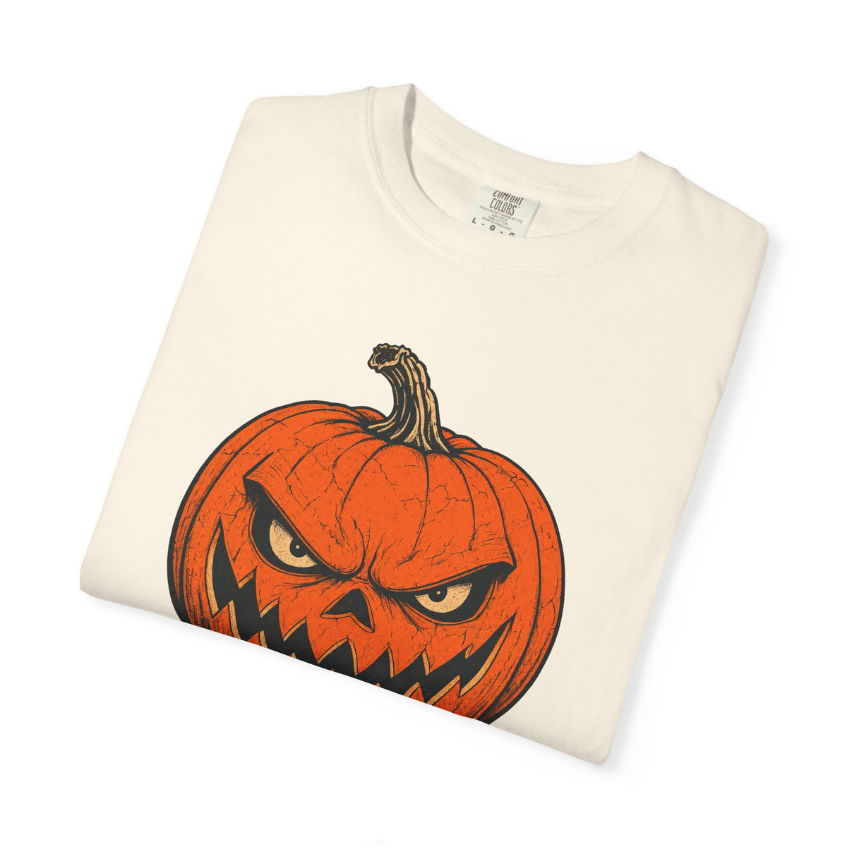 You Talking To Me T-shirt in Ivory, folded view