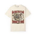 No One Told You When To Run T-shirt in Ivory, front view