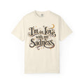 I'm In Love With My Sadness T-shirt in Ivory, front view
