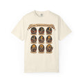 Lunar Temperament Field Guide T-shirt in Ivory, front view