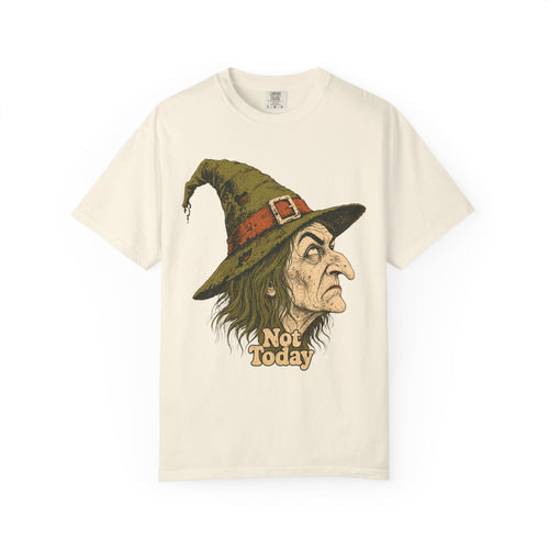Not Today T-shirt in Ivory, front view