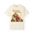 Wrapped in Desire Mummy Romance Novel T-shirt in Ivory, front view