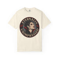 Eternally Unimpressed T-shirt in Ivory, front view