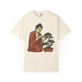 Buddha Bonsai T-shirt in Ivory, front view