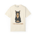 I See Dead People Cat T-shirt in Ivory, front view