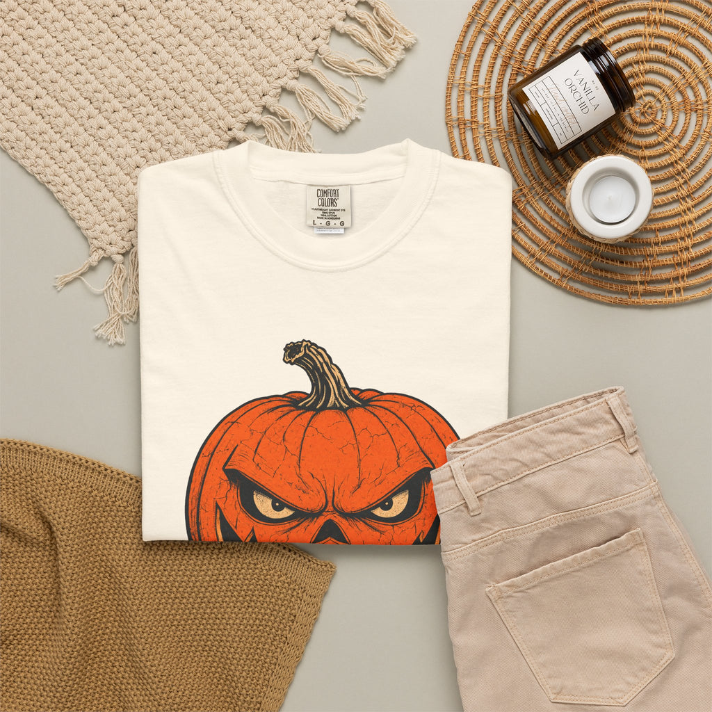 You Talking To Me T-shirt in Ivory, flat lay view
