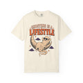 Ghosting Is A Lifestyle T-shirt in Ivory, front view