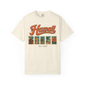 Hawaii Postage Stamp T-shirt in Ivory, front view