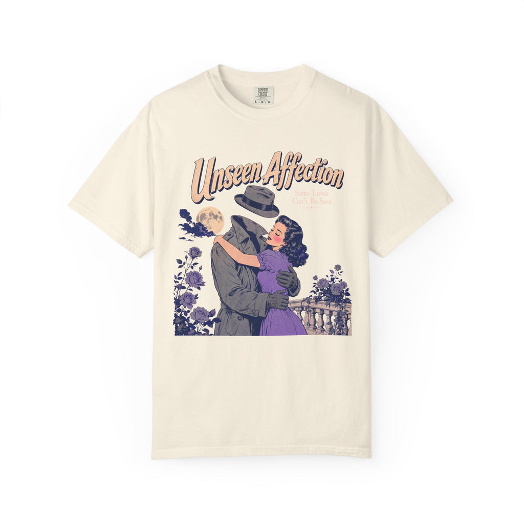 Invisible Man Romance T-shirt in Ivory, front view