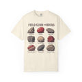 Rock Field Guide T-shirt in Ivory, front view