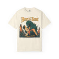 Heart of the Beast T-shirt in Ivory, front view