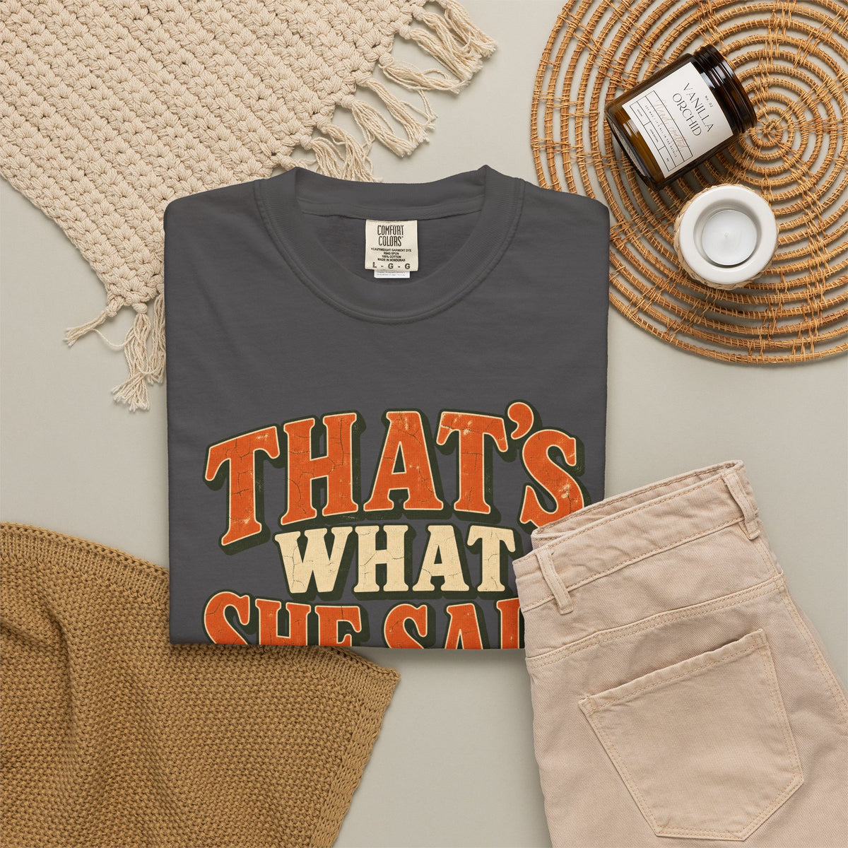 Comfort Colors® That's What She Said T-Shirt, Funny Vintage Sitcom Quote