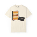 Beetles Cassette Tape T-shirt in Ivory, front view