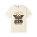 Moth Fortune Teller T-shirt in Ivory, front view