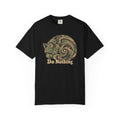 Comfort Colors® Do Nothing T-Shirt, Funny Vintage Philosophy Cat
