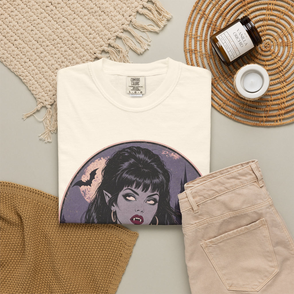 As If Vampire T-shirt in Ivory, flat lay view