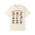 Notes on Suspicious Fungi T-shirt in Ivory, front view