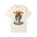 Cute Inside Dead Outside Zombie T-shirt in Ivory, front view