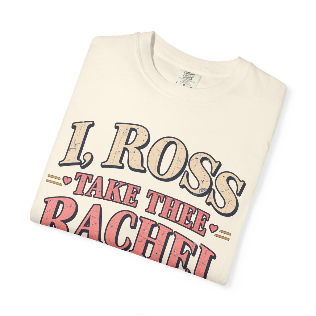 Sitcom Vow T-shirt in Ivory, folded view