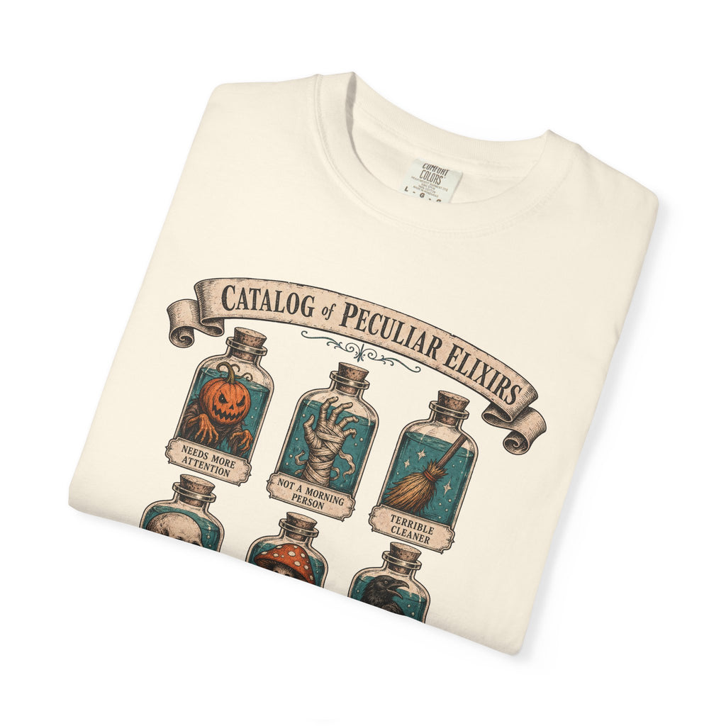 Potion Bottle T-shirt in Ivory, folded view
