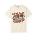 Tomorrow's Just An Excuse Away T-shirt in Ivory, front view