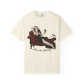Bite Me Darling T-shirt in Ivory, front view