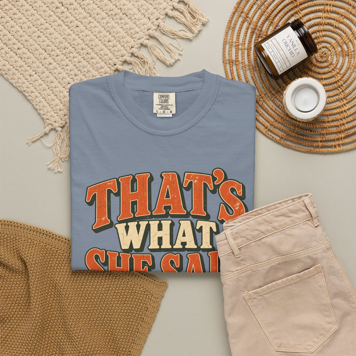 Comfort Colors® That's What She Said T-Shirt, Funny Vintage Sitcom Quote