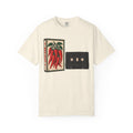 Spicy Chili Pepper Cassette Tape T-shirt in Ivory, front view