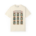 Field Guide to Backyard Ghosts T-shirt in Ivory, front view