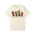 Buddha Abbey Road T-shirt in Ivory, front view