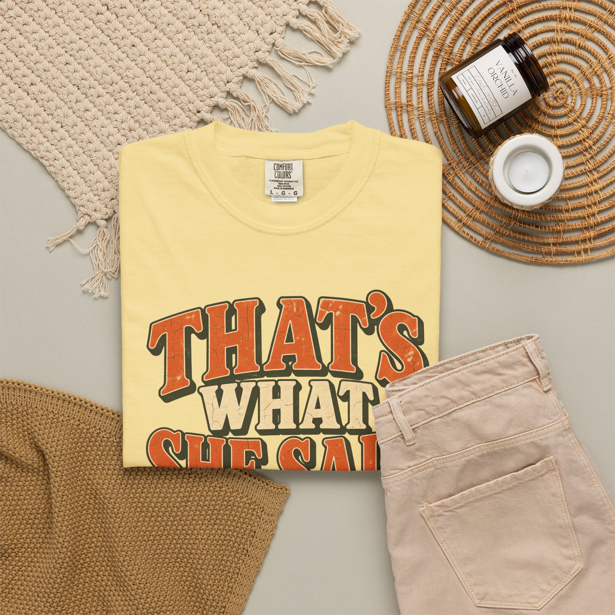 Comfort Colors® That's What She Said T-Shirt, Funny Vintage Sitcom Quote