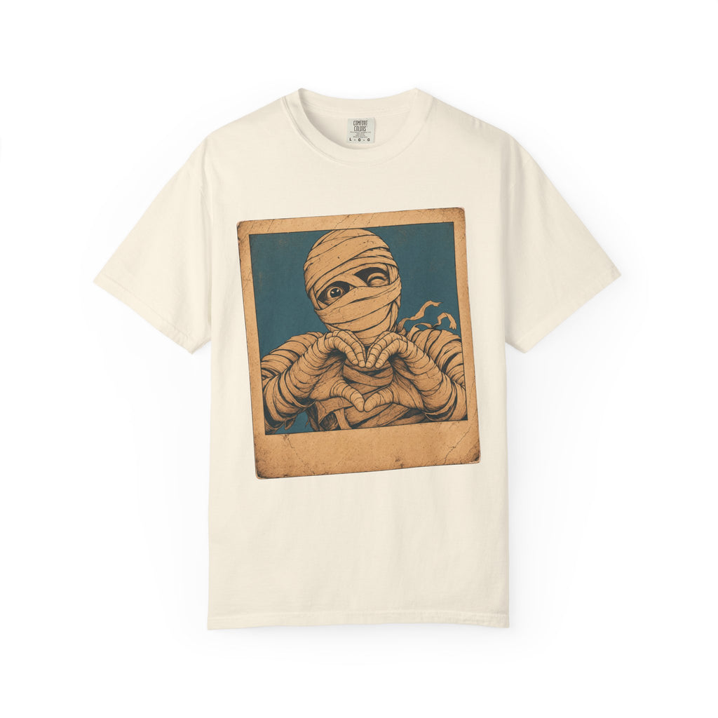 Mummy Selfie T-shirt in Ivory, front view