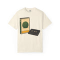 Green Shrub Cassette T-shirt in Ivory, front view